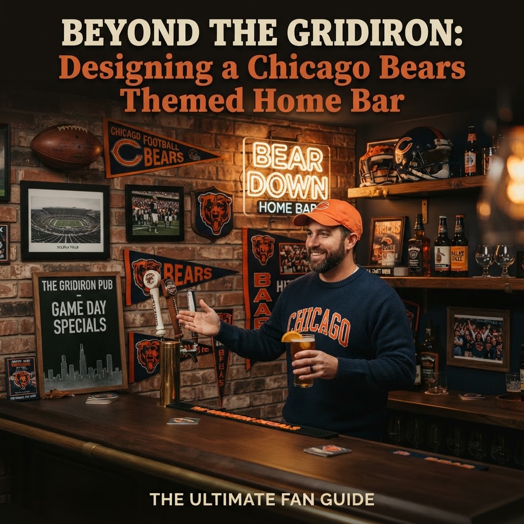 How to Build the Ultimate Chicago Bears Home Bar for Game Day