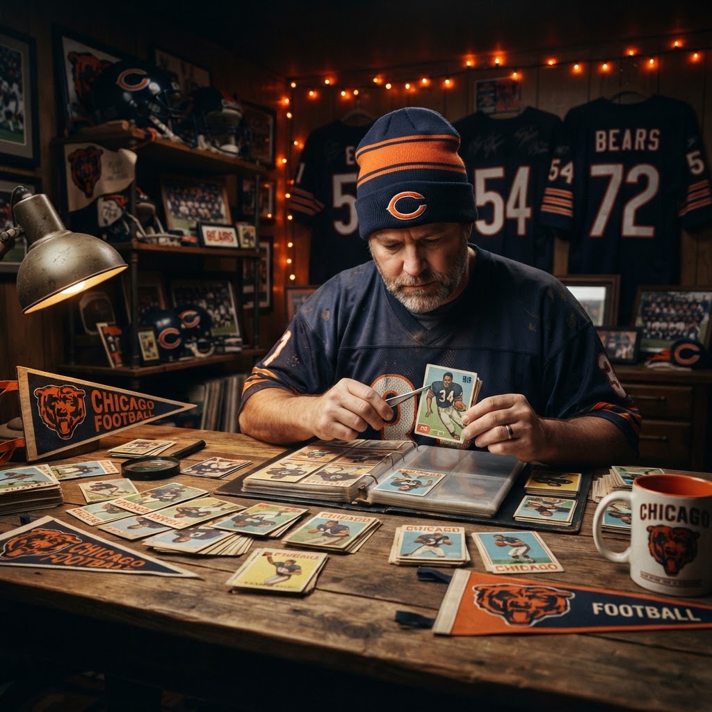 Gridiron Treasures: The Definitive Guide to Chicago Bears Trading Card Collecting