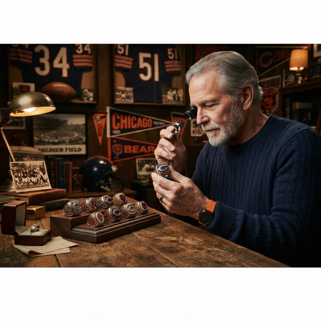 Gridiron Elegance: A Connoisseur’s Guide to Curating Chicago Bears Commemorative Rings