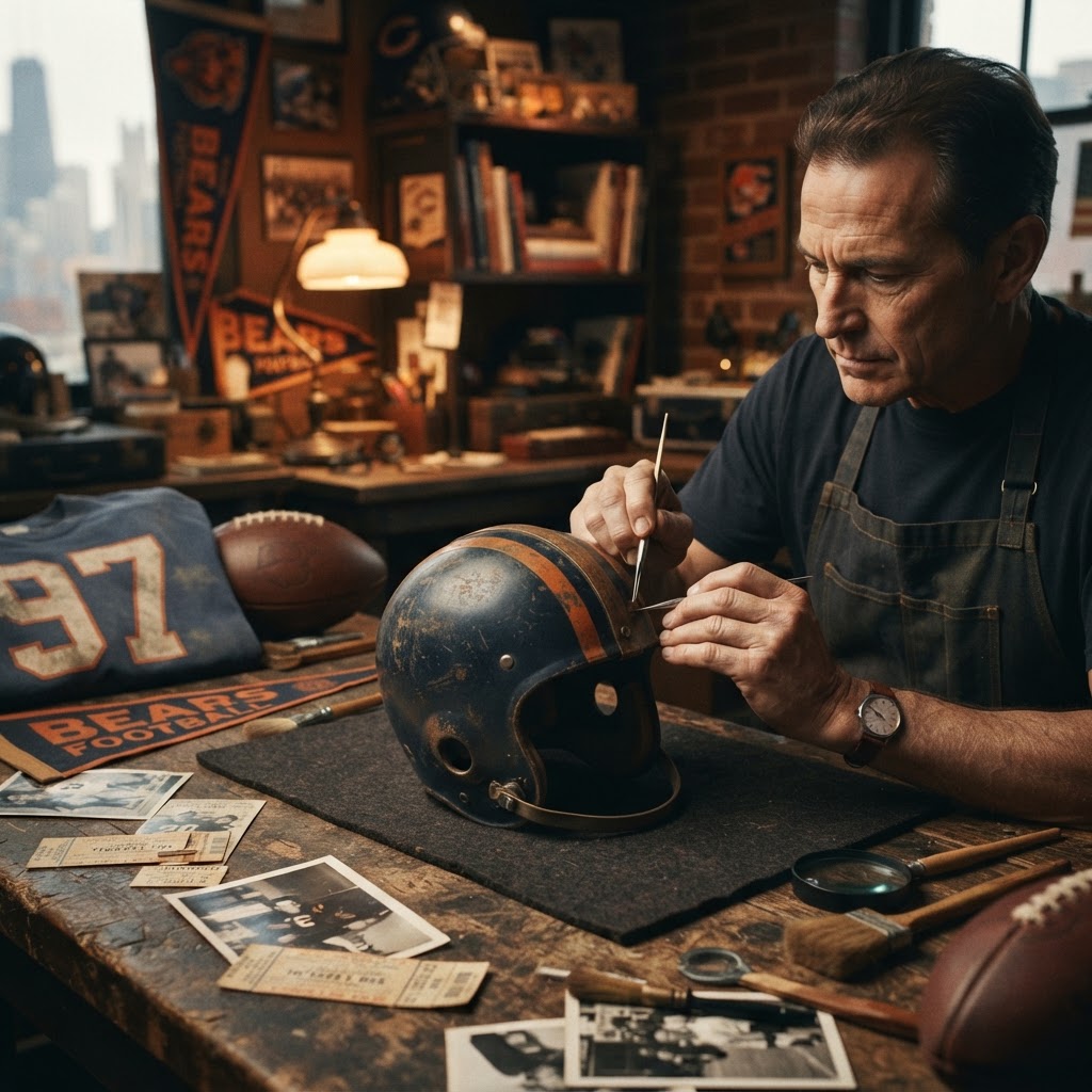 How to Restore & Preserve Your Vintage Chicago Bears Memorabilia