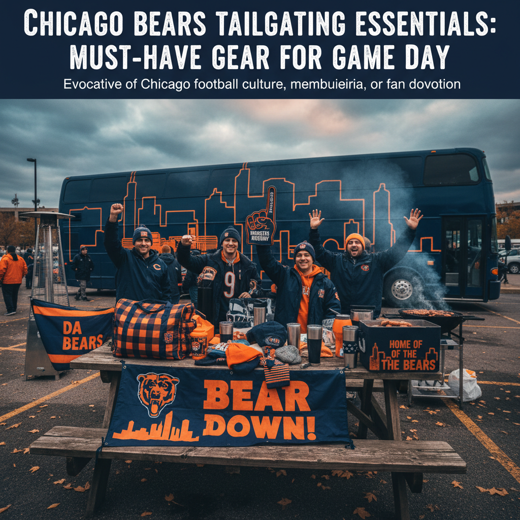 Chicago Bears Tailgating Essentials: Must-Have Gear for Game Day