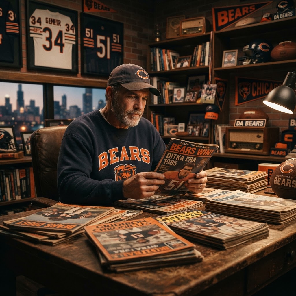 Ultimate Guide to Collecting Rare Chicago Bears Vintage Magazines