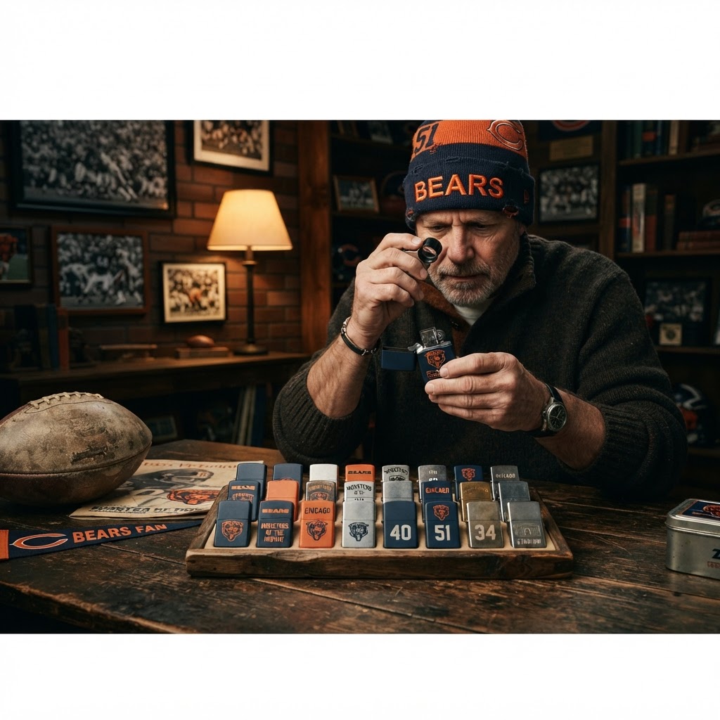 Gridiron Artifacts: The Comprehensive Guide to Chicago Bears Zippo Lighter Collecting