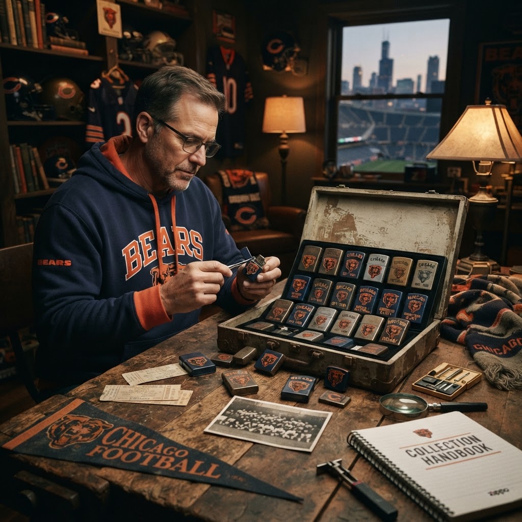 Gridiron Treasures: The Complete Handbook for Chicago Bears Zippo Lighter Collecting