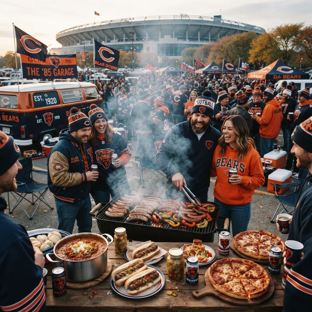 Gridiron Hospitality: Mastering the Chicago Bears Tailgating Menu