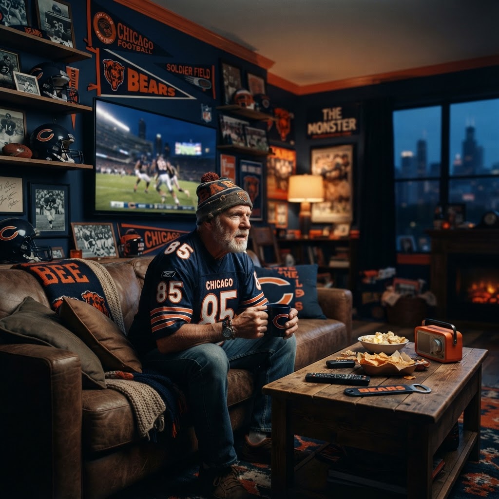 From Solider Field to the Living Room: Curating an Authentic Chicago Bears Game Day Atmosphere
