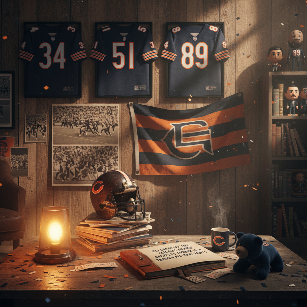 Celebrating the Chicago Bears' Greatest Moments: A Journey Through Historic Games