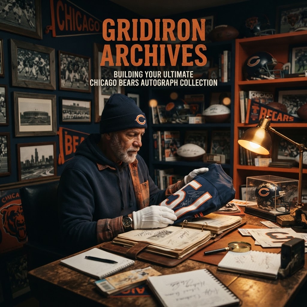 Gridiron Archives: Building Your Ultimate Chicago Bears Autograph Collection
