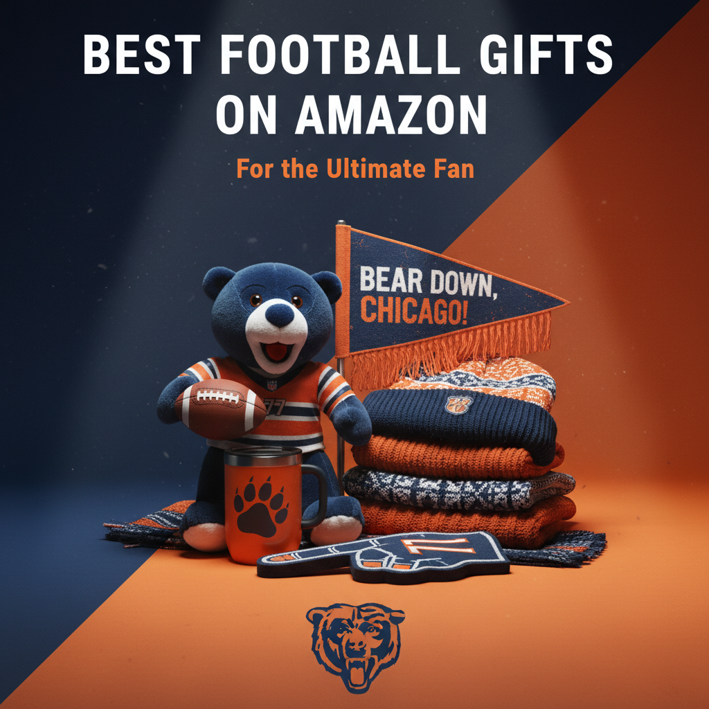 Top Chicago Bears Gifts on Amazon for Super Fans!
