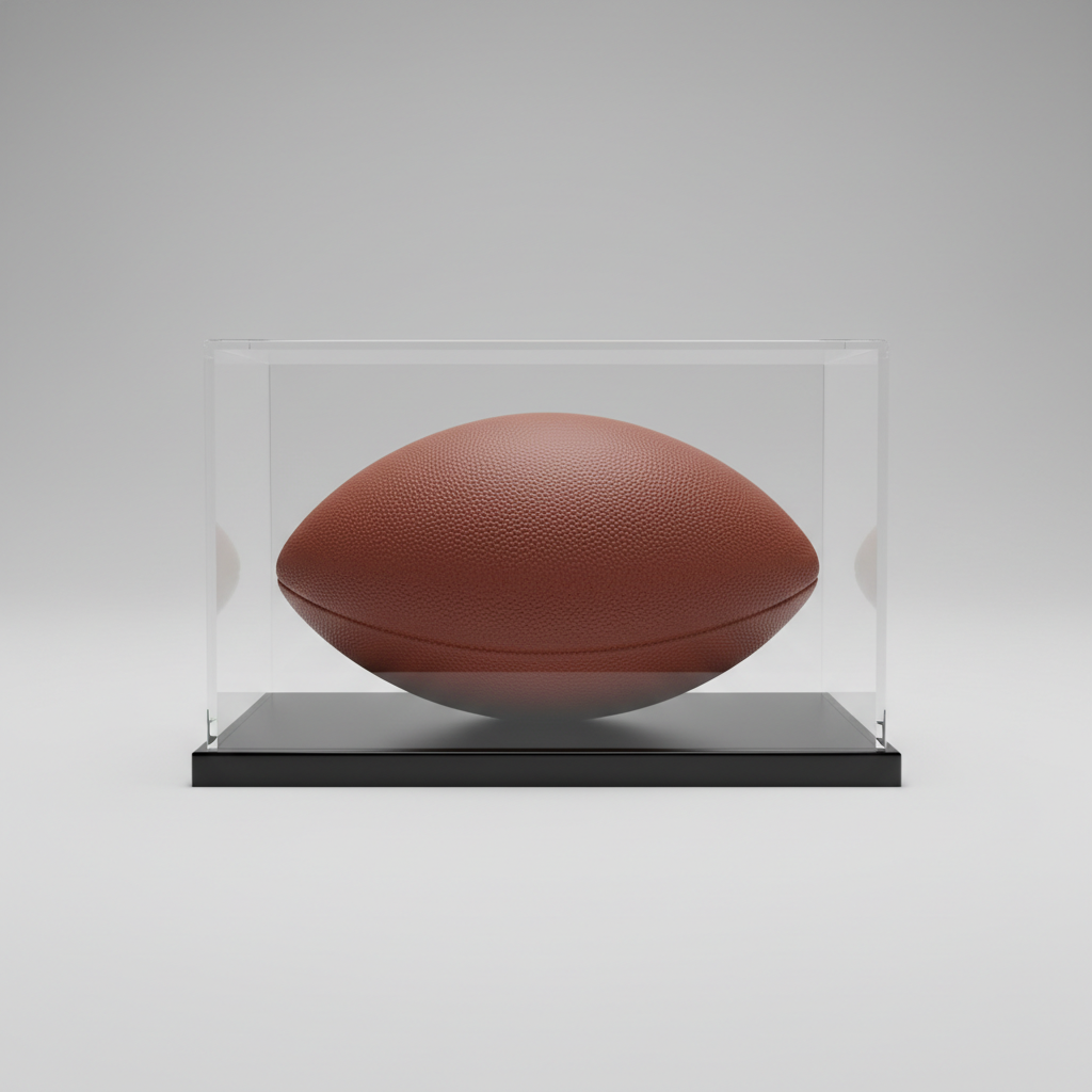 Vintage Football Display Case