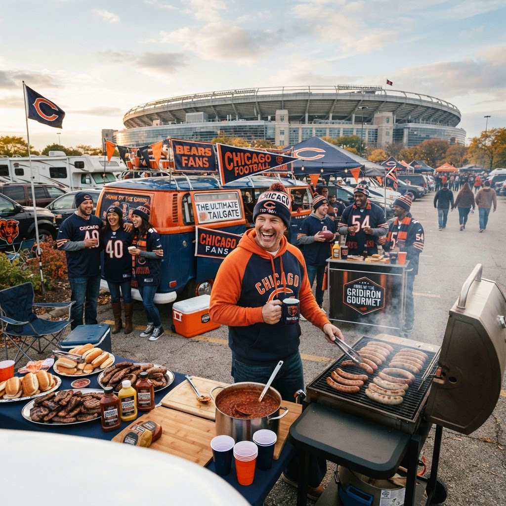 Gridiron Gourmet: Essential Gear and Recipes for the Ultimate Chicago Bears Tailgate