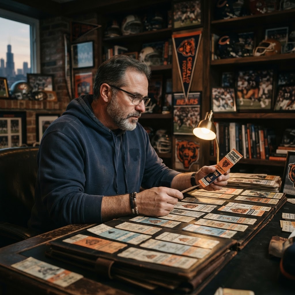Gridiron Keepsakes: The Expert Collector's Guide to Chicago Bears Commemorative Tickets
