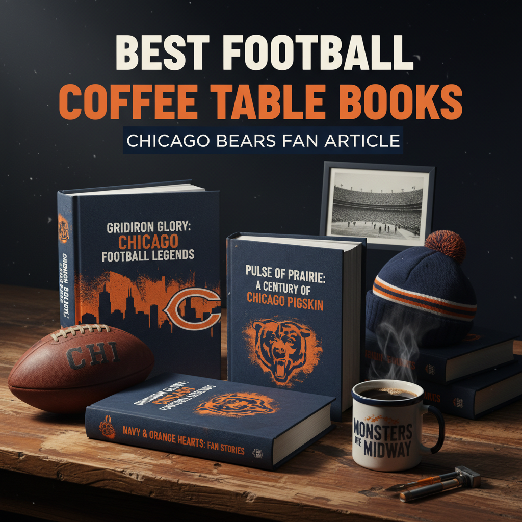 Ultimate Chicago Bears Coffee Table Books for the True Fan