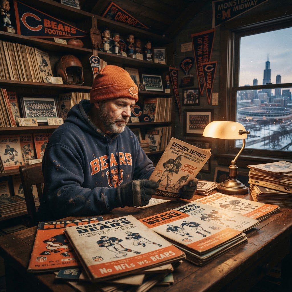 Gridiron Archives: Navigating the World of Rare Chicago Bears Program Collecting