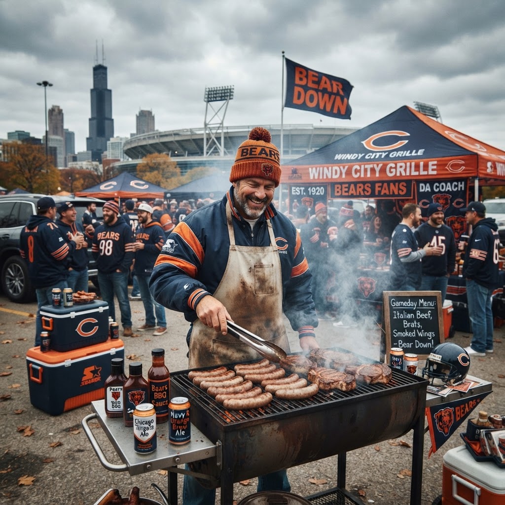 Mastering the Windy City Grill: Advanced Chicago Bears Tailgating Techniques