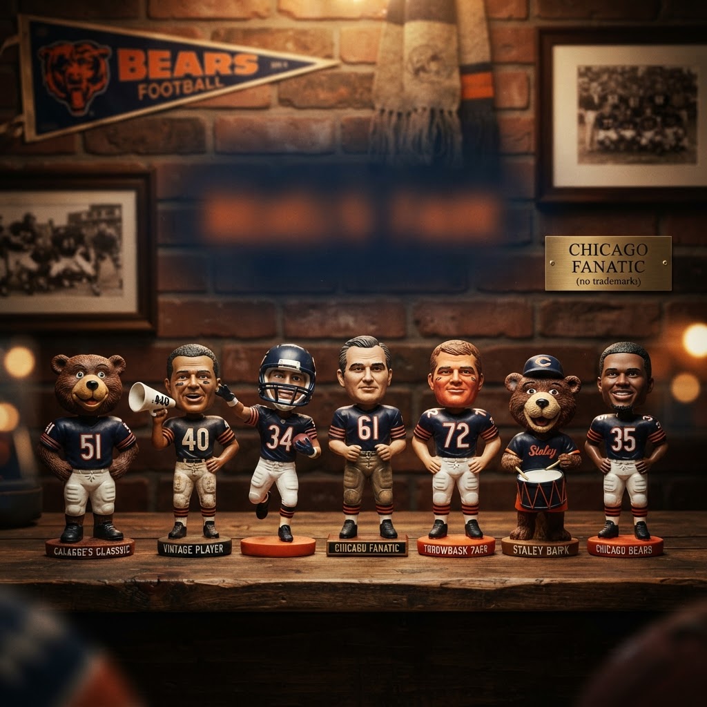 The Ultimate Collector's Guide to Rare Chicago Bears Bobbleheads