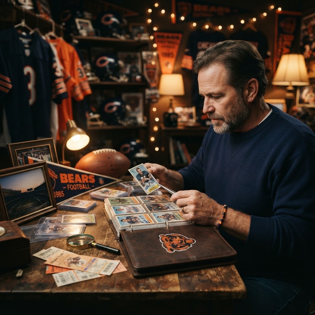 Gridiron Treasures: Investing in Chicago Bears Signed Trading Cards