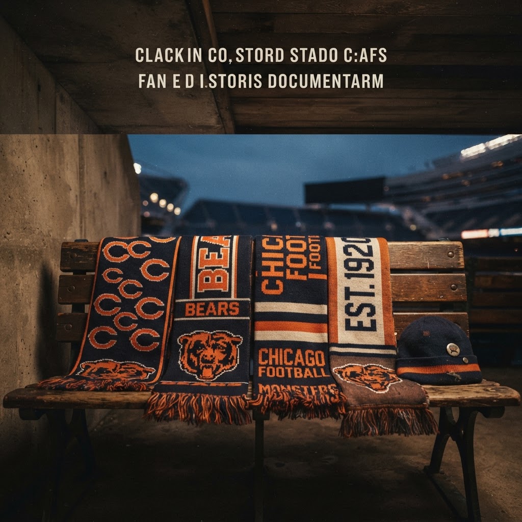 Iconic Chicago Bears Stadium Scarves: A Collector’s Guide