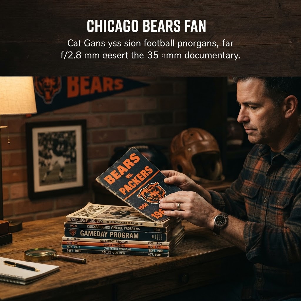 Chicago Bears Vintage Programs: The Ultimate Collector's Guide