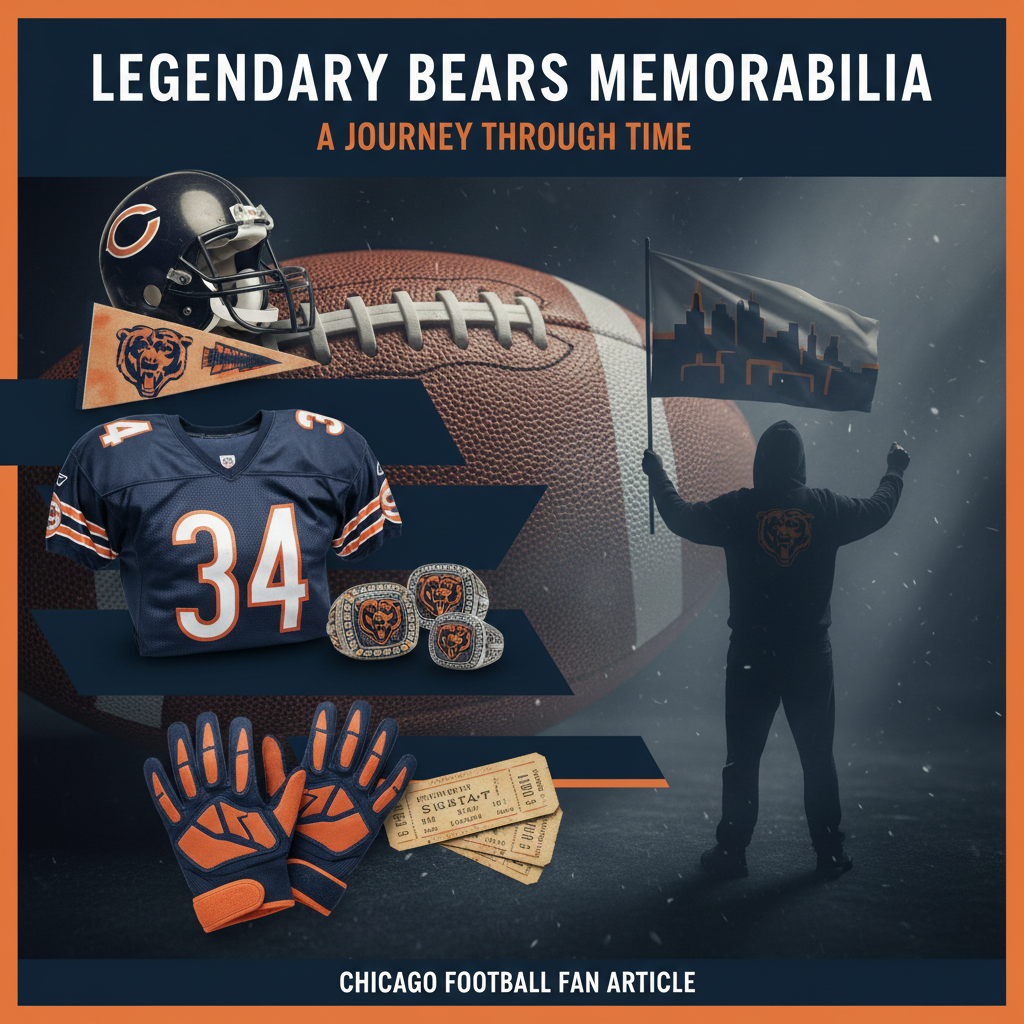 Explore Iconic Chicago Bears Memorabilia: A Fan's Treasure Trove