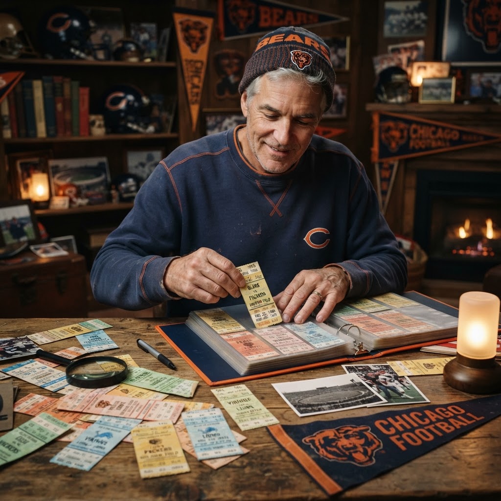 Gridiron Memories: The Ultimate Guide to Curating Chicago Bears Ticket Stub Collections