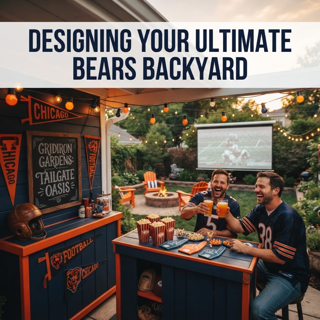 DIY Chicago Bears Backyard Tailgate: Create the Ultimate Game Day Oasis