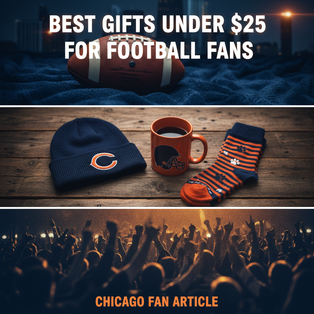 Top Chicago Bears Gifts Under $25 Every Fan Will Love