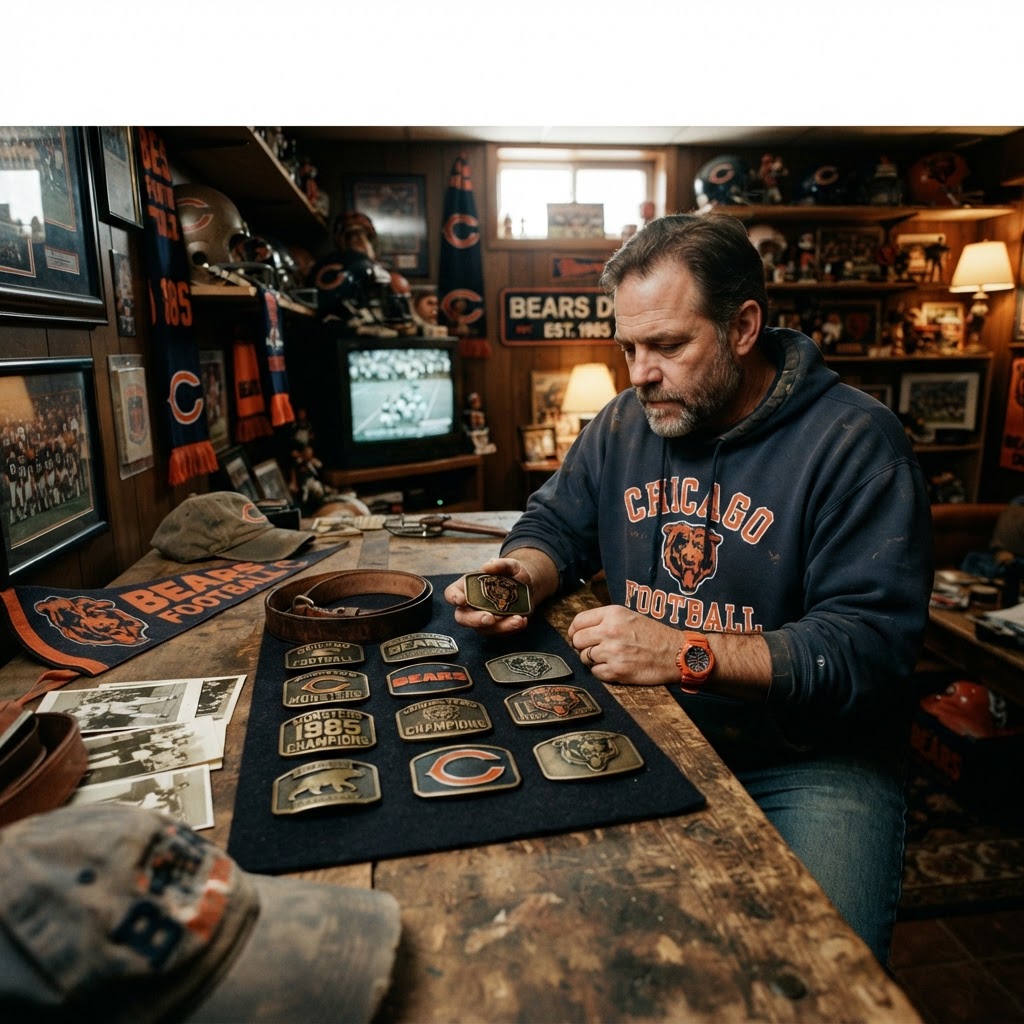 Gridiron Chronology: The Collector's Guide to Chicago Bears Commemorative Belt Buckles