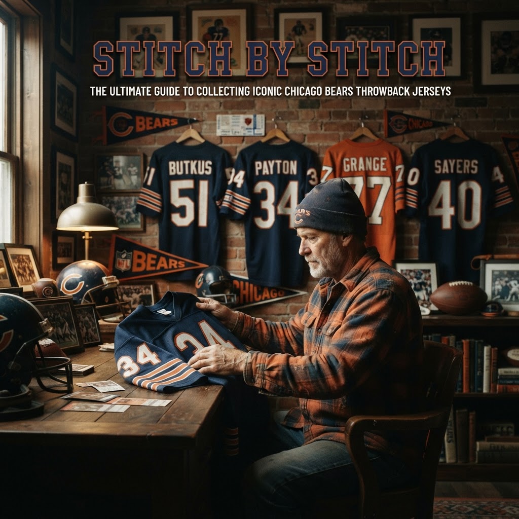 Stitch by Stitch: The Ultimate Guide to Collecting Iconic Chicago Bears Throwback Jerseys