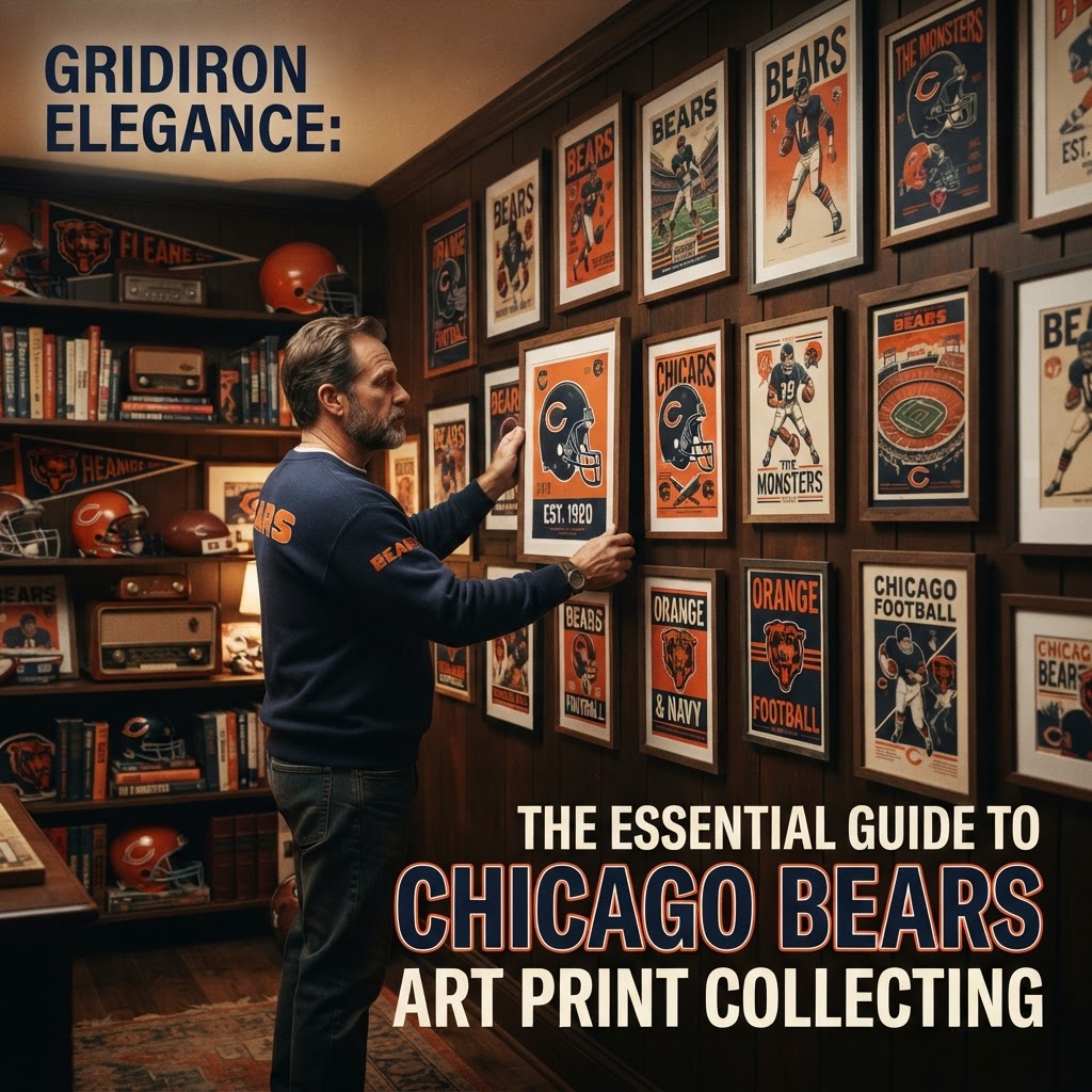 Elevate Your Space: Ultimate Guide to Chicago Bears Fine Art Prints