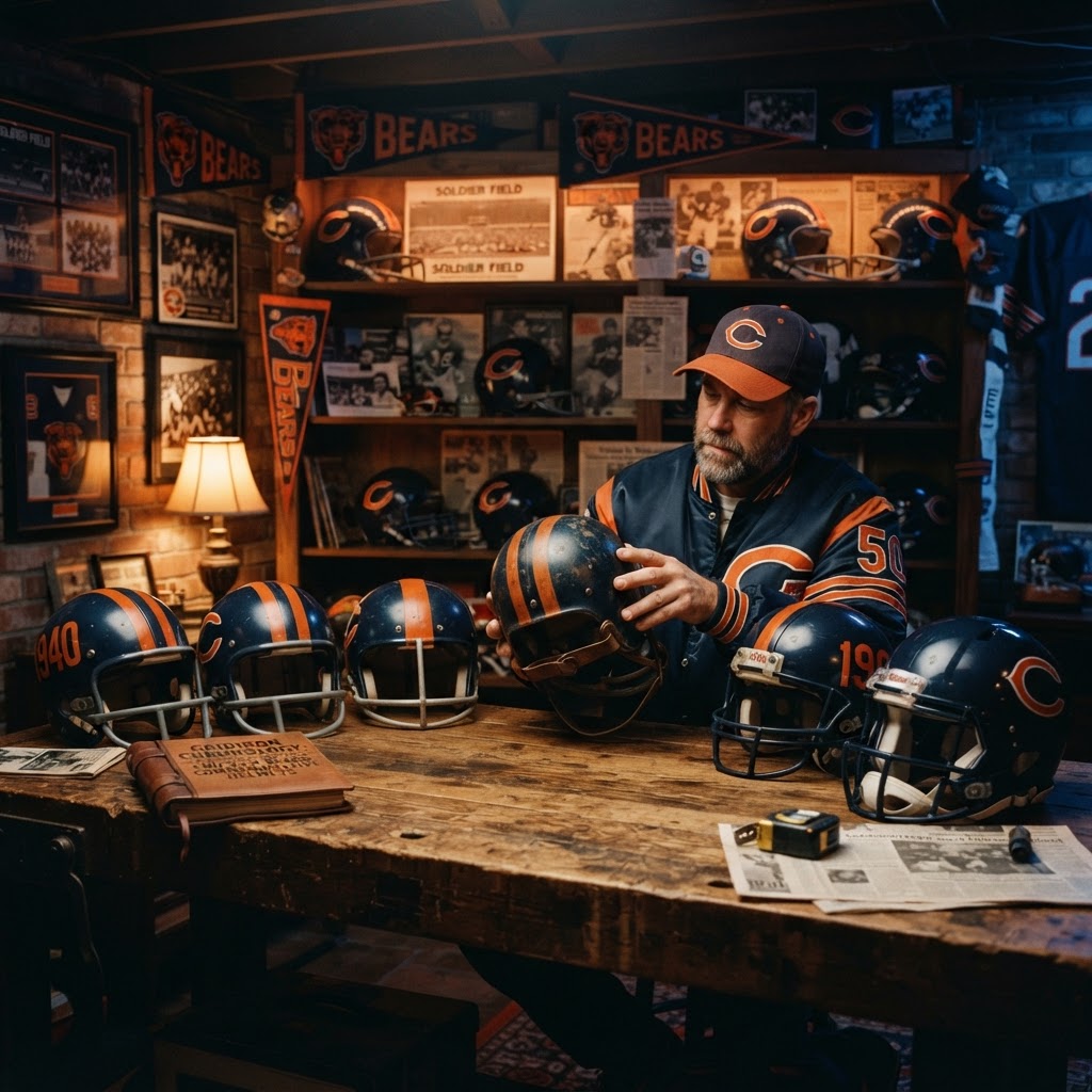 Gridiron Chronology: The Collector's Guide to Chicago Bears Commemorative Helmets