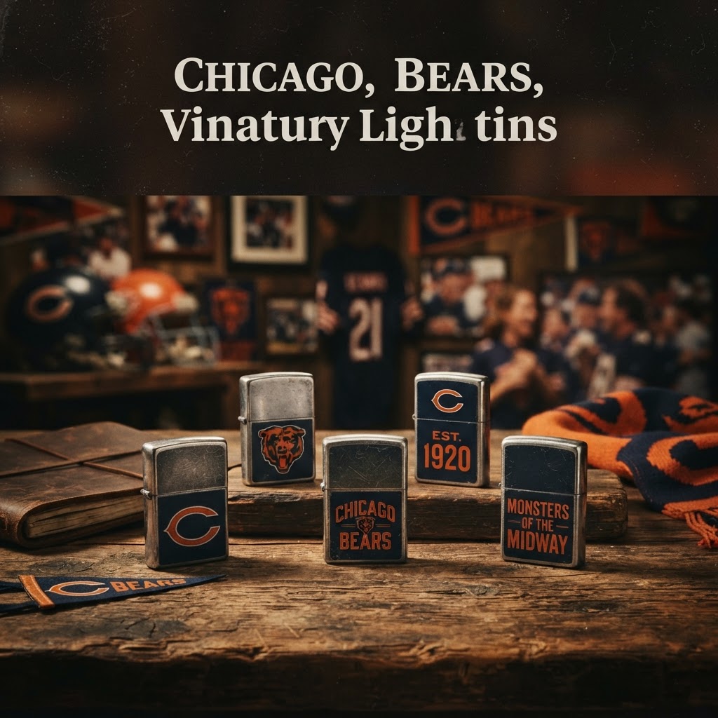 Chicago Bears Zippo Lighters: The Ultimate Collector’s Guide