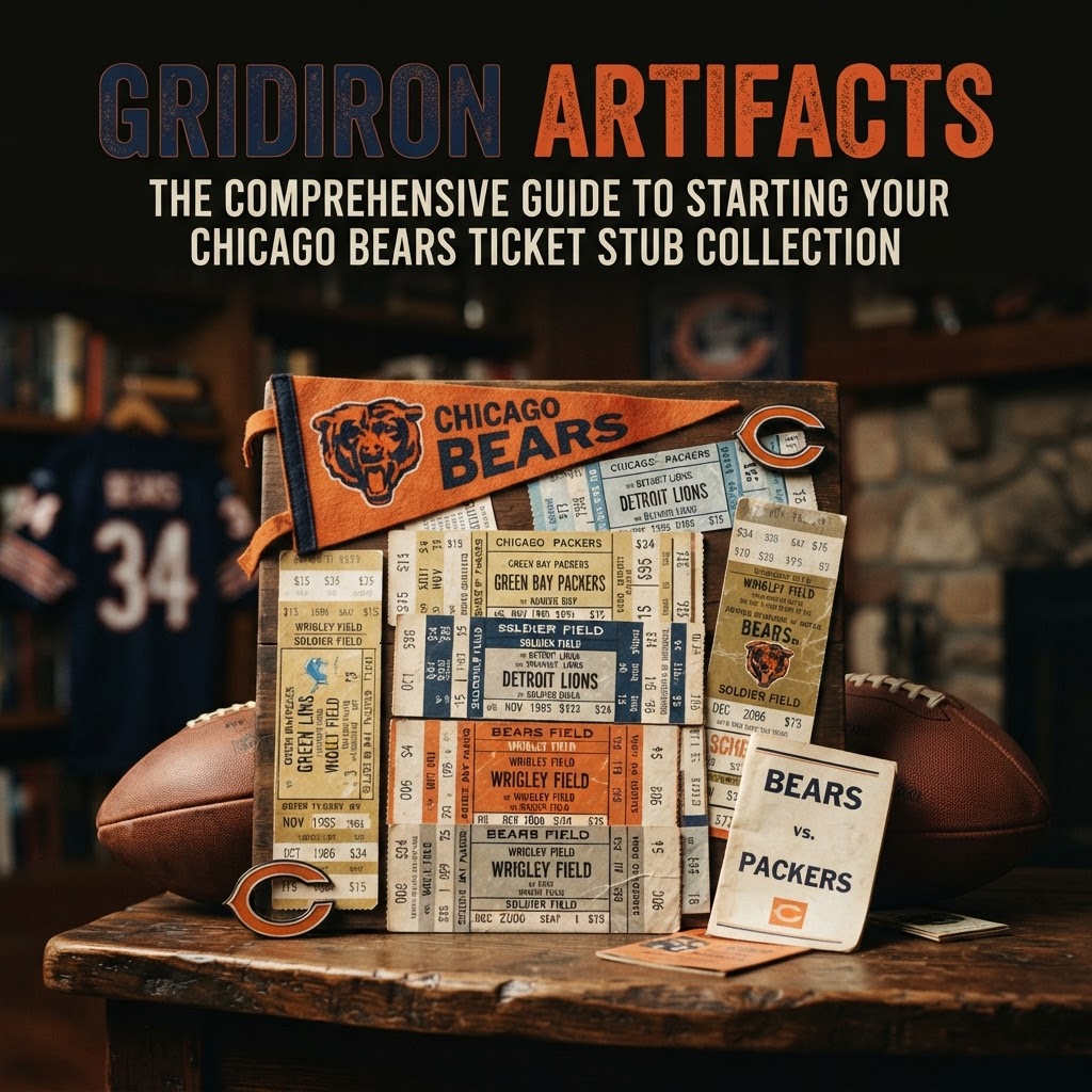 How to Start Your Chicago Bears Ticket Stub Collection: A Fan's Guide
