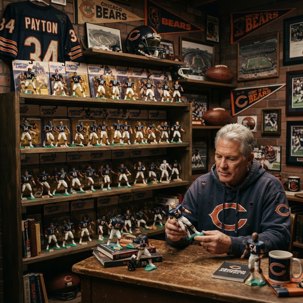 Gridiron Artifacts: The Comprehensive Guide to Chicago Bears Starting Lineup Figure Collecting