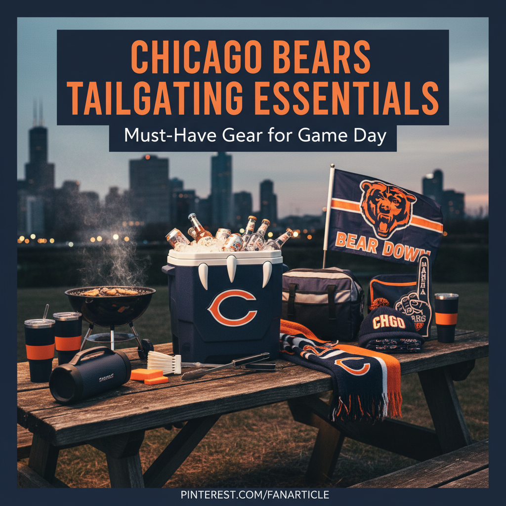 Unleash Game Day Joy: Essential Chicago Bears Tailgating Gear