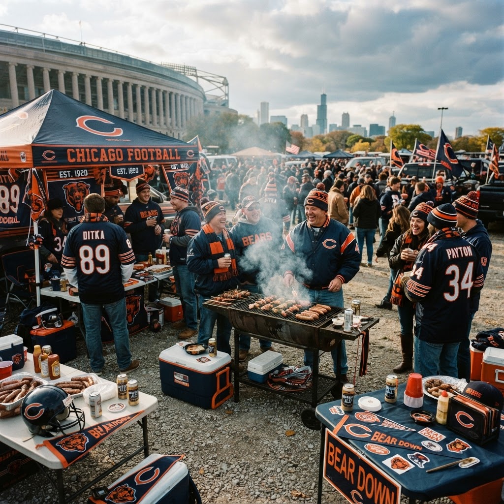 Gridiron Hospitality: The Ultimate Guide to Curating Chicago Bears Tailgate Gear