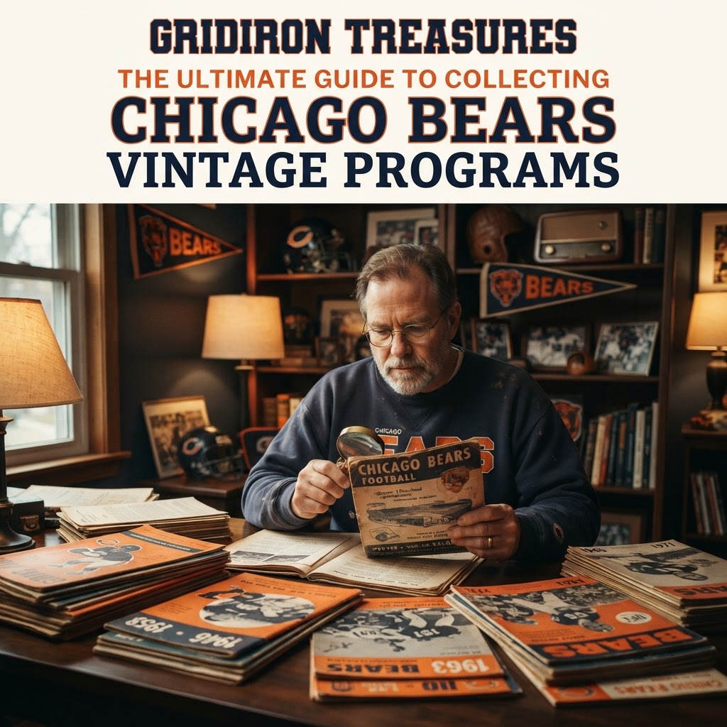 Mastering the Art of Collecting Rare Chicago Bears Vintage Programs