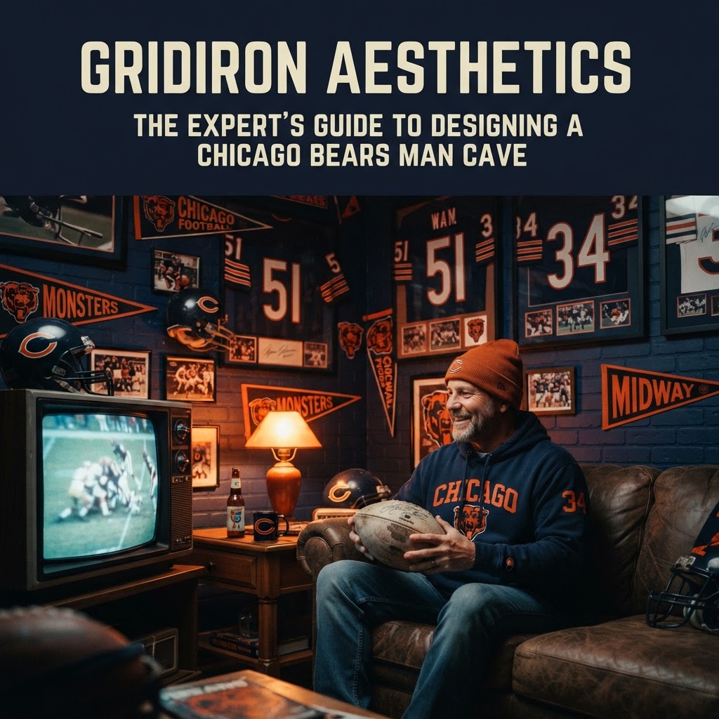 Ultimate Chicago Bears Fan Cave: Design Ideas for Monsters of the Midway Fans