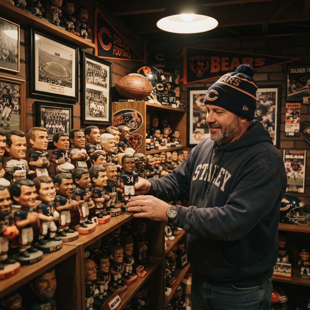 Gridiron Artifacts: How to Build a Prized Collection of Chicago Bears Bobbleheads