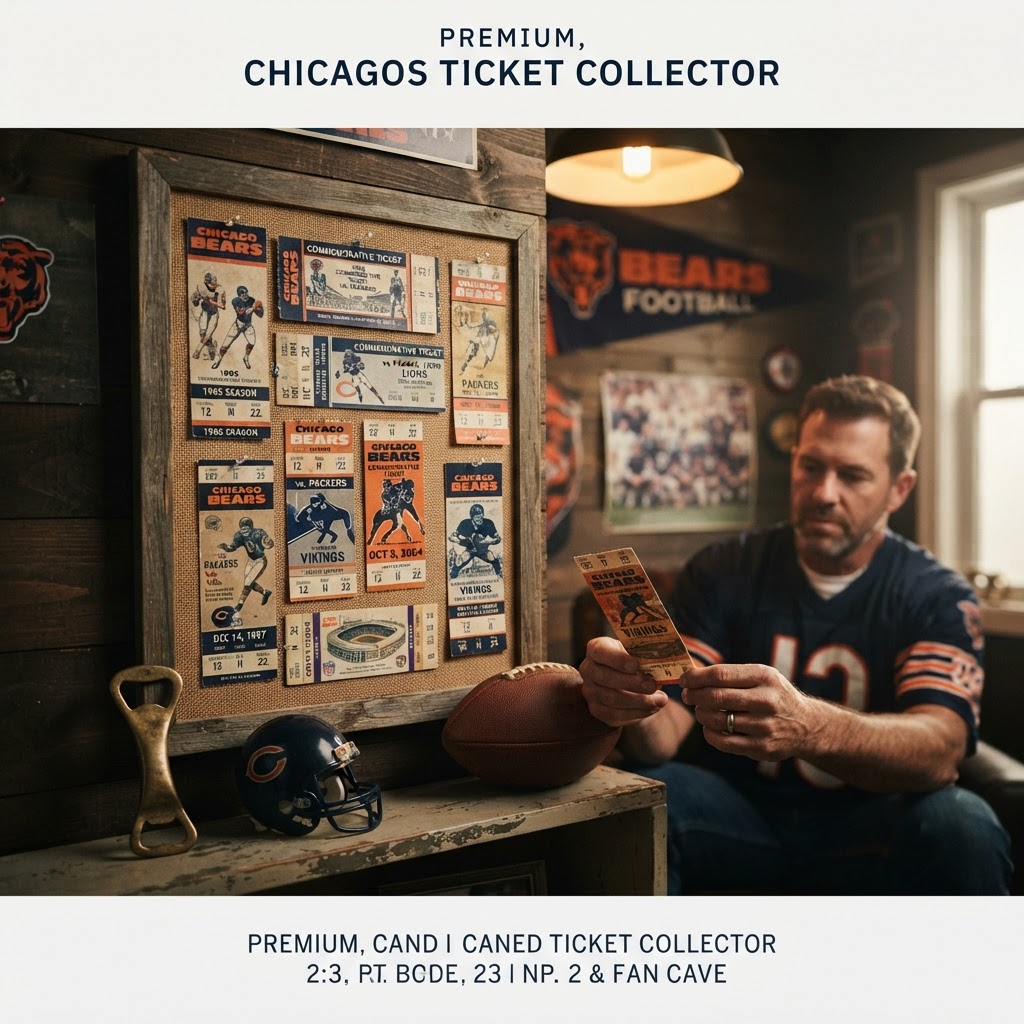 The Ultimate Collector's Guide to Chicago Bears Commemorative Tickets