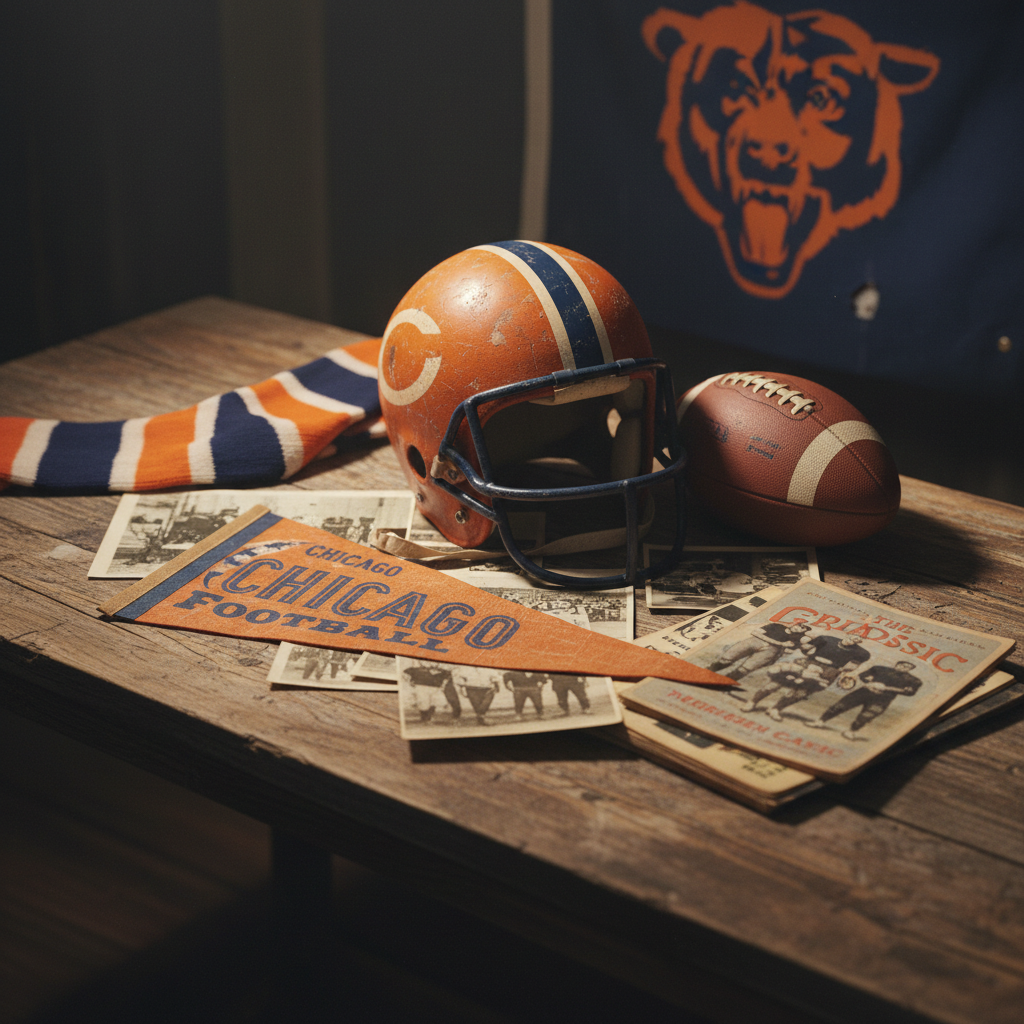 Discover Vintage Chicago Bears Memorabilia for Avid Collectors