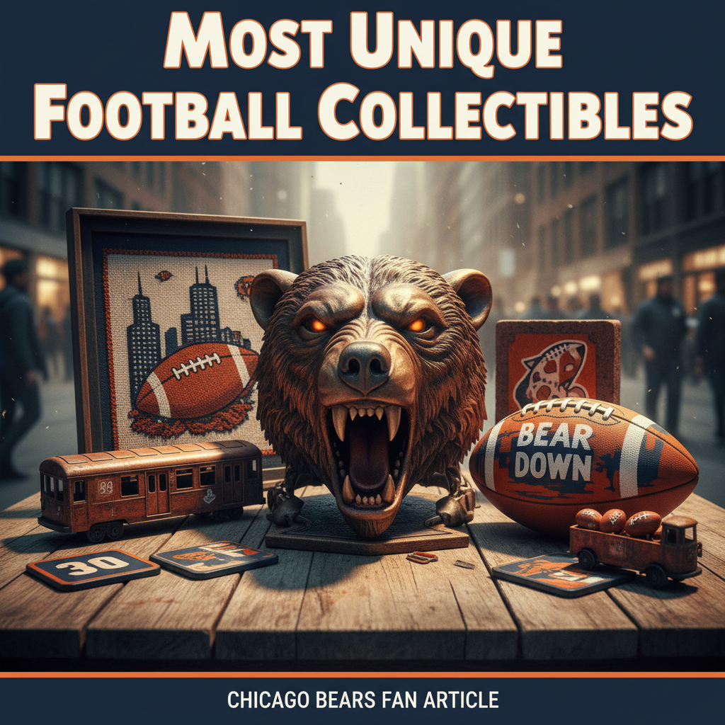 Explore Unique Chicago Bears Collectibles for True Fans