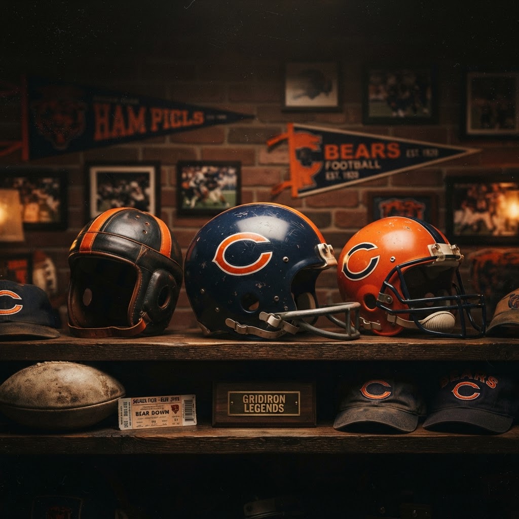 Ultimate Guide to Chicago Bears Commemorative Helmets: Build Your NFL Fan Cave
