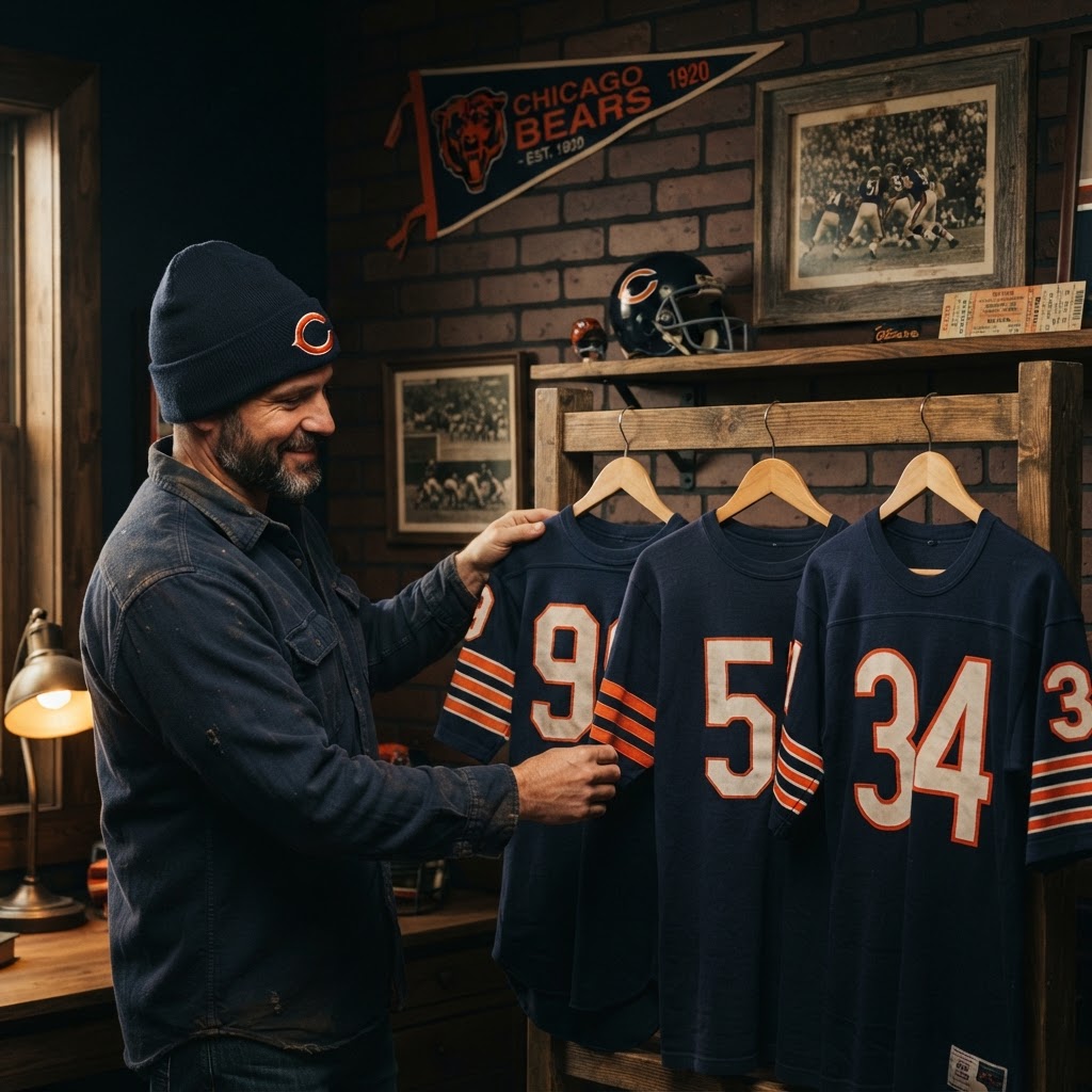 The Ultimate Collector's Guide to Authentic Chicago Bears Throwback Jerseys