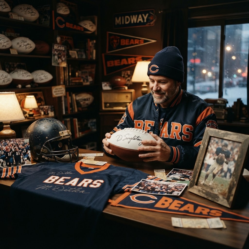 Gridiron Signatures: The Chicago Bears Fan’s Guide to Autographed Memorabilia