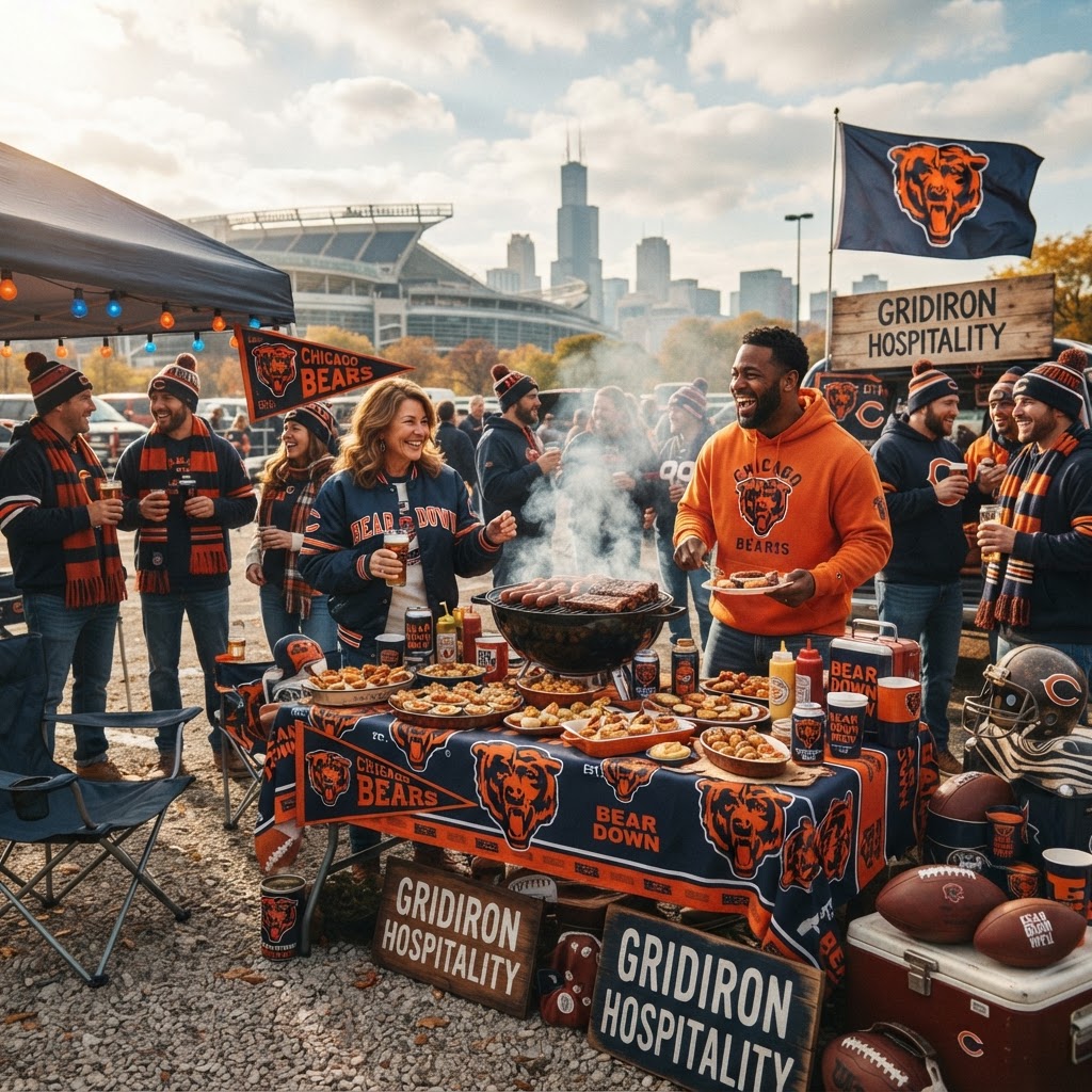 Gridiron Hospitality: Mastering the Art of the Chicago Bears Tailgate Spread