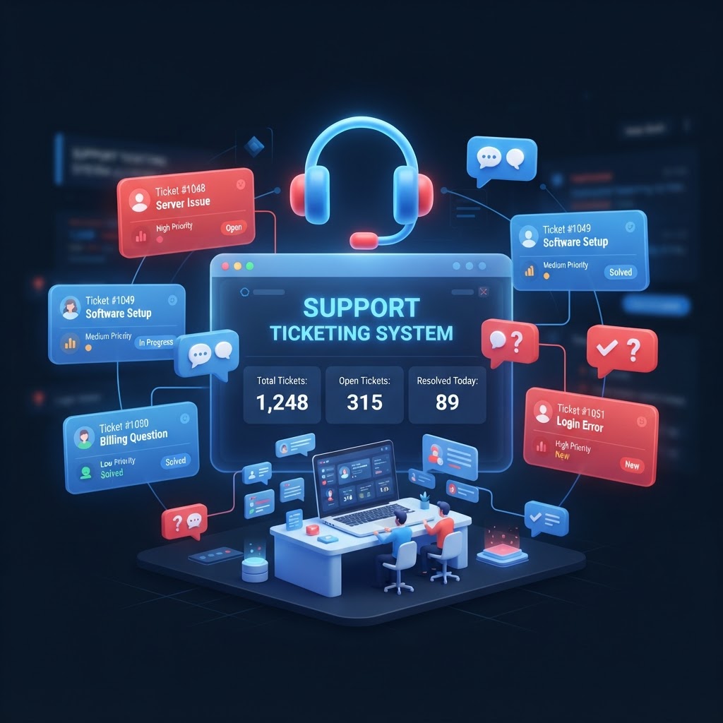 Unified support ticketing for resolution
