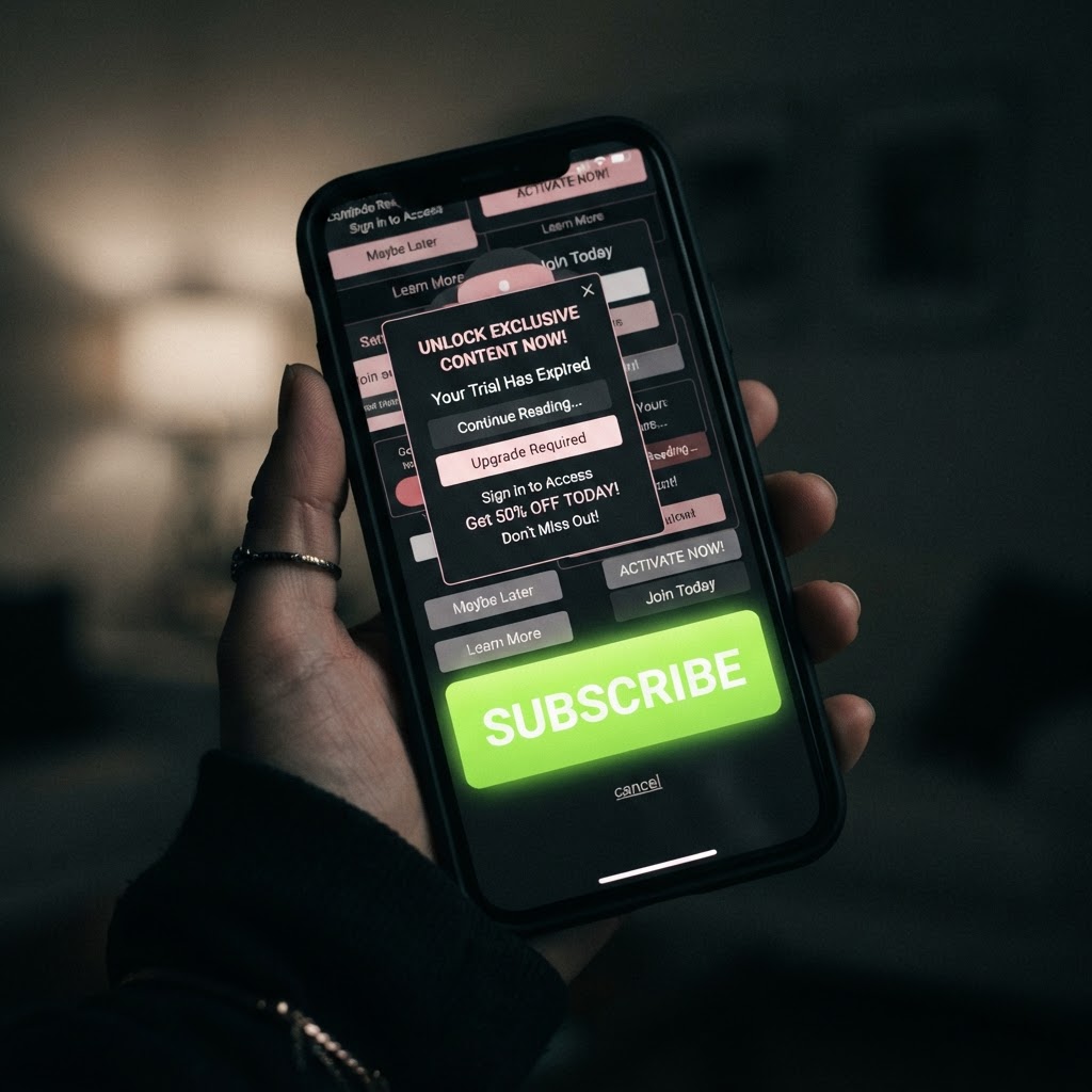 Dark Patterns: How Apps Are Designed to Trick You