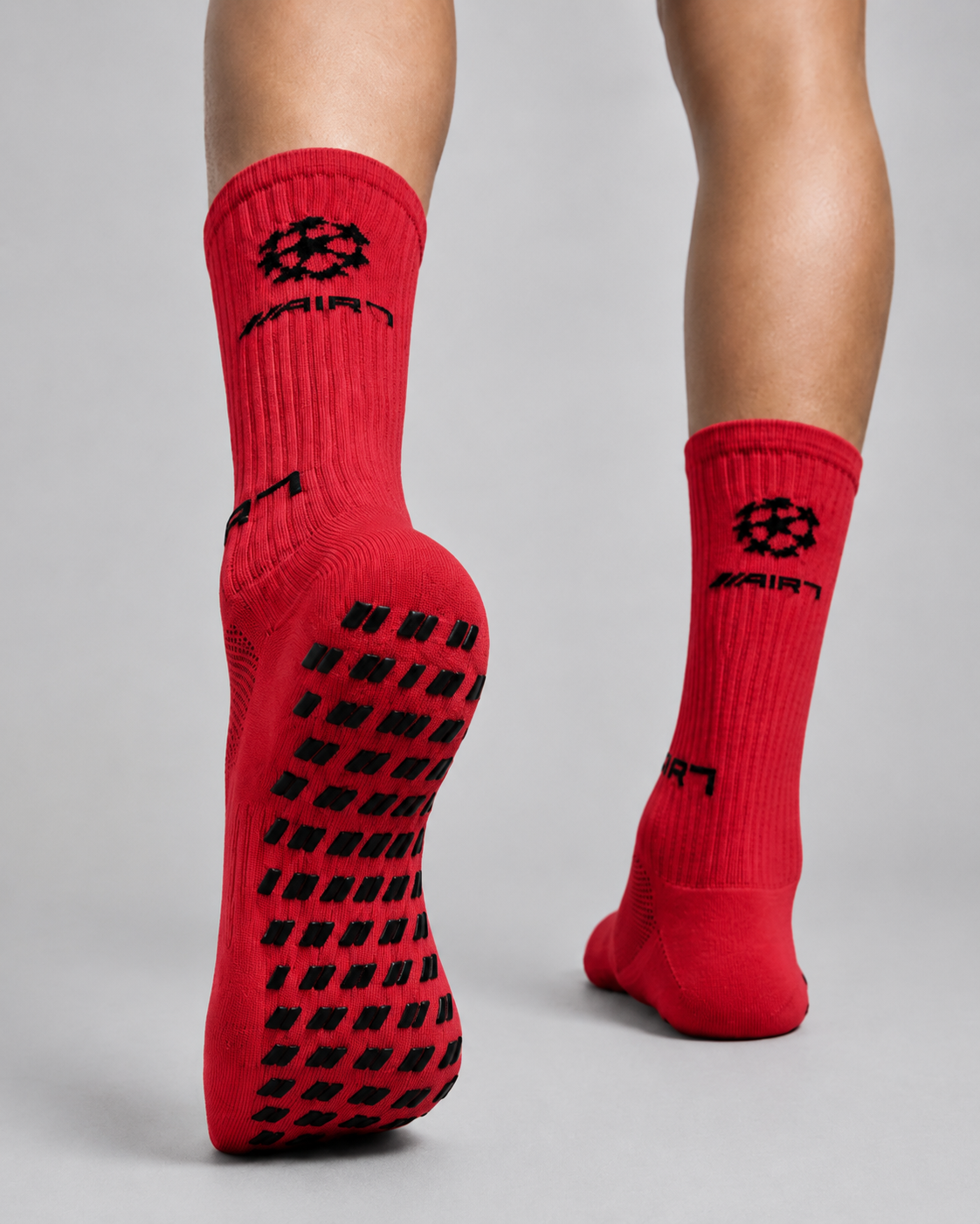 Air7 Kids Gripsocks Red/Black von AIR7