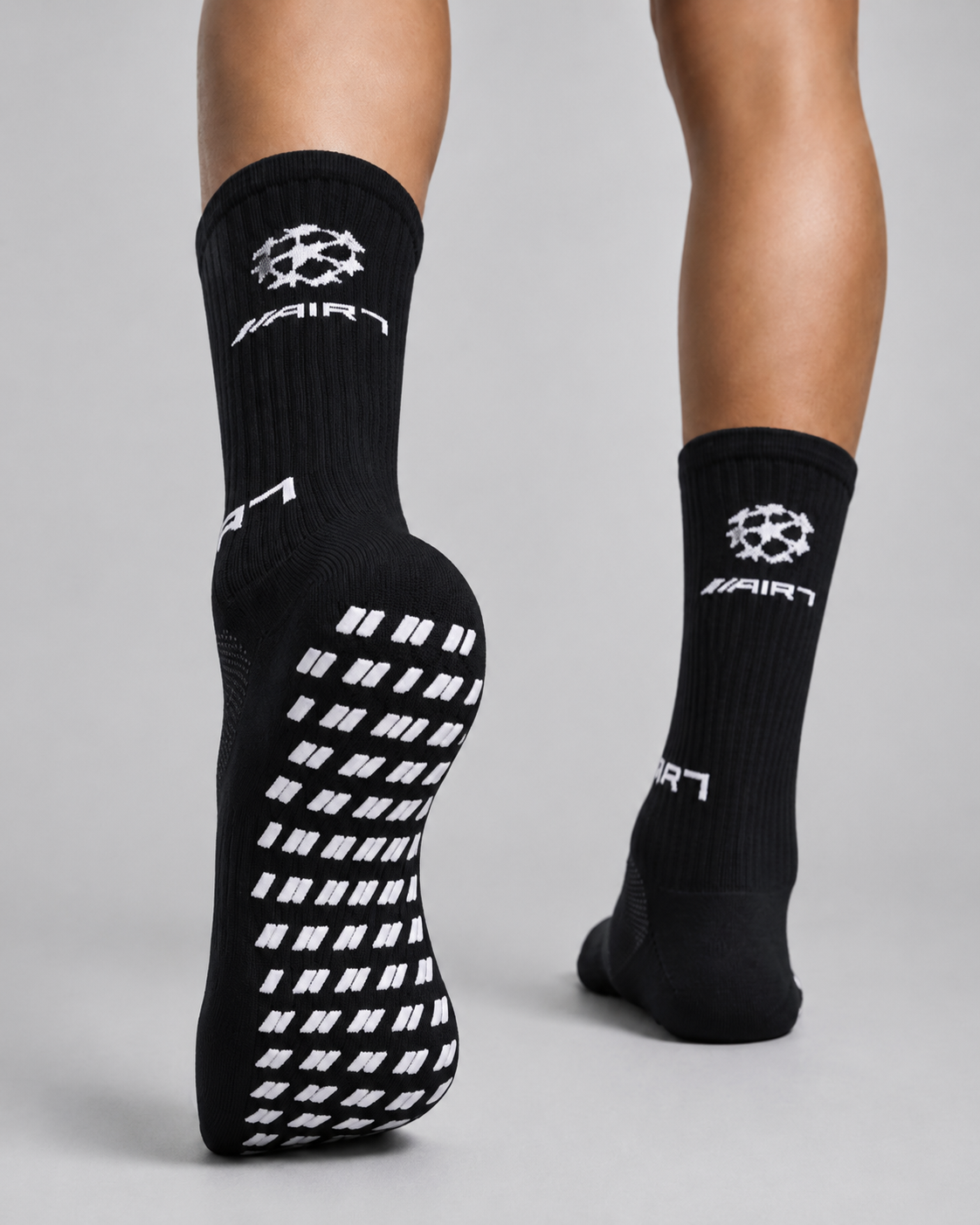 Air7 Kids Gripsocks Black/White von AIR7